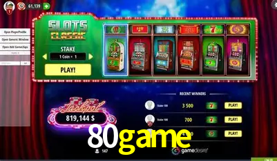 Descubra a Magia dos Jogos de Arcade no 80game